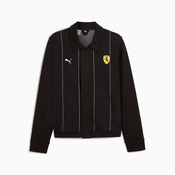 PUMA x Scuderia Ferrari Race Men’s Premium Jacket Black, Size Large (New) - Picture 16 of 16